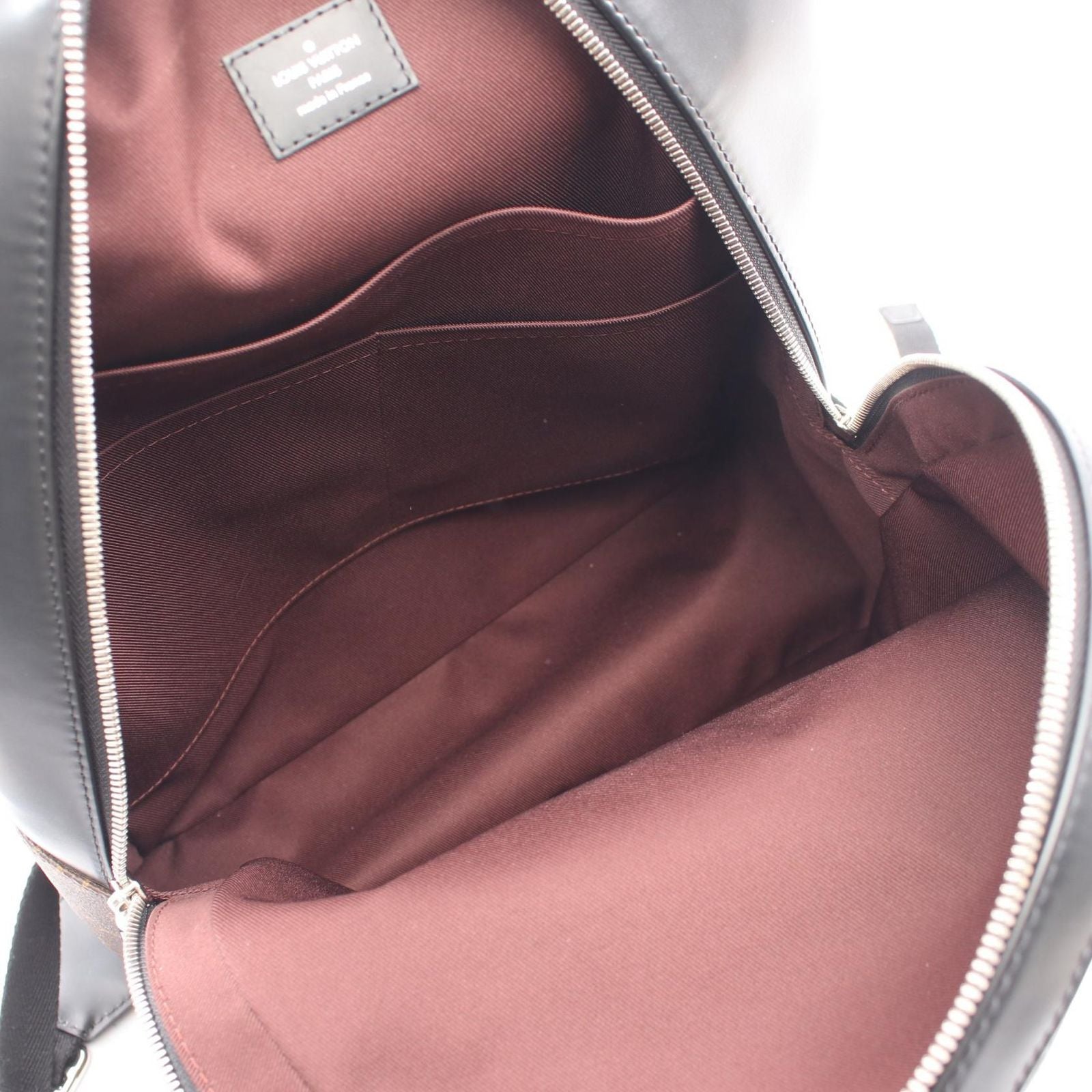 Louis Vuitton Backpack Josh Canvas Leather — view 3