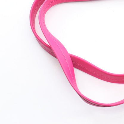 Celine Tote Horizontal Cabas Fuchsia Pink Orange Leather — view 5