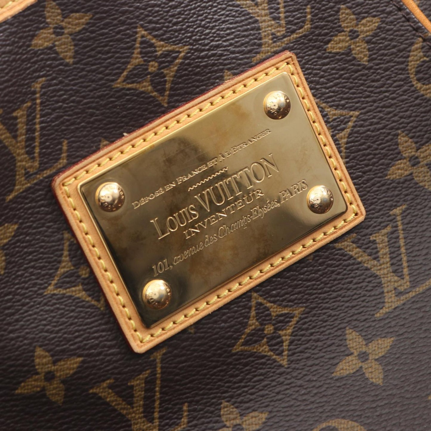 Louis Vuitton Shoulder Bag Galleria PM Canvas Leather — view 9
