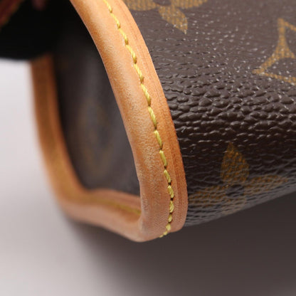 Louis Vuitton Shoulder Bag Popincourt Long Canvas Leather — view 7