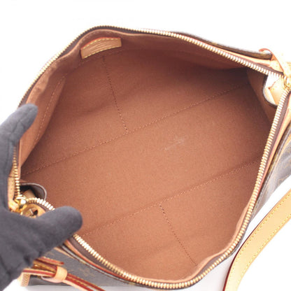 Louis Vuitton Shoulder Bag Popincourt Long Canvas Leather — view 3