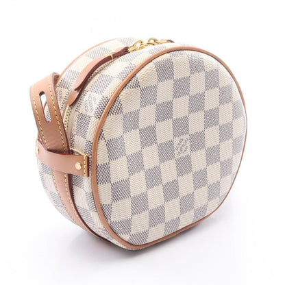 Louis Vuitton Shoulder Bag Boite Chapeau Spoule PM Damier Azur Canvas Leather — view 2