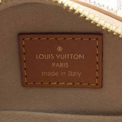 Louis Vuitton Shoulder Bag Boite Chapeau Spoule PM Damier Azur Canvas Leather — view 4