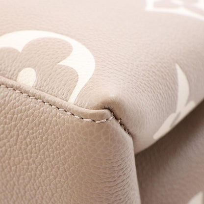Louis Vuitton Handbag Petit Palais PM Monogram Empreinte Tourtrere Cream 2-Way — view 6