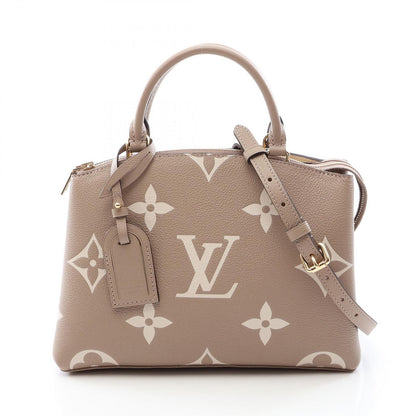 Louis Vuitton Handbag Petit Palais PM Monogram Empreinte Tourtrere Cream 2-Way
