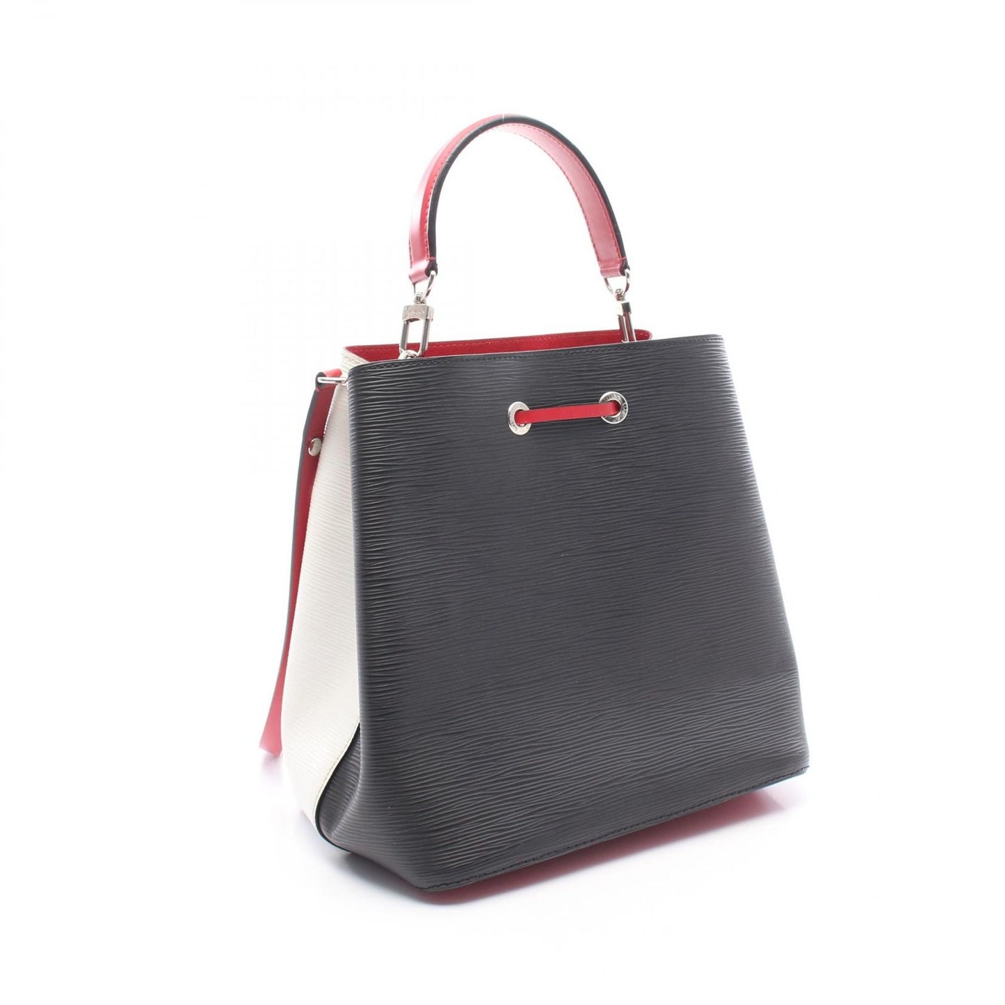 Louis Vuitton Handbag Neo Noe Tricolore Epi Blanc Noir 2-Way Red Leather — view 2