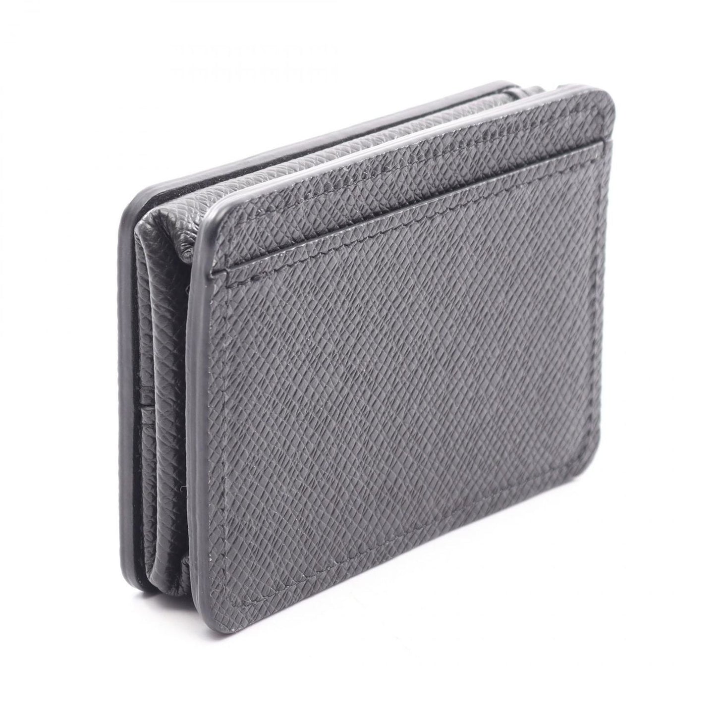 Louis Vuitton Coin Case Taiga Ardoise Noir Leather Pass — view 2