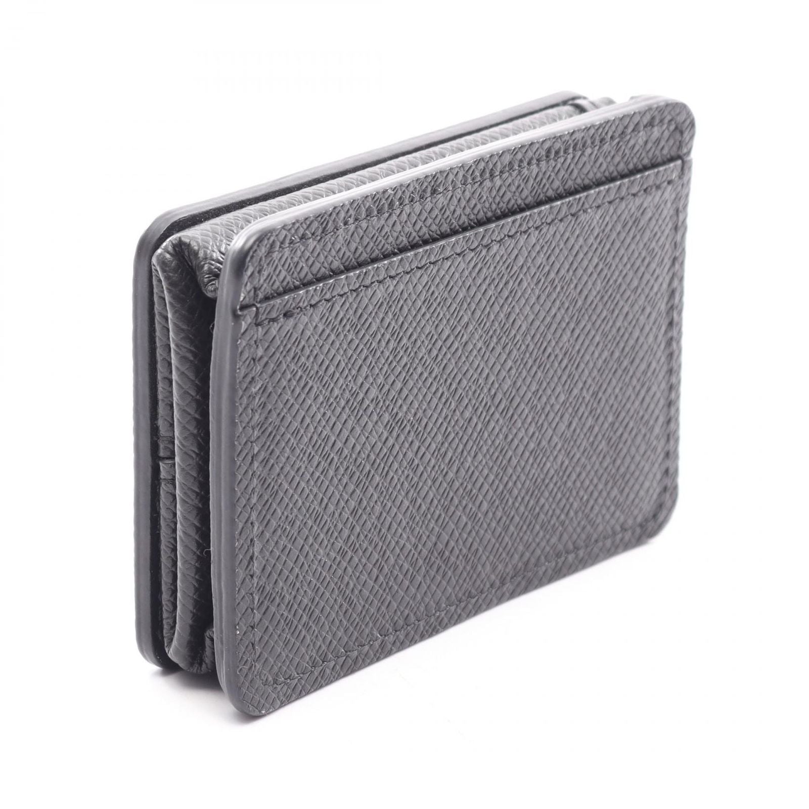 Louis Vuitton Coin Case Taiga Ardoise Noir Leather Pass — view 2