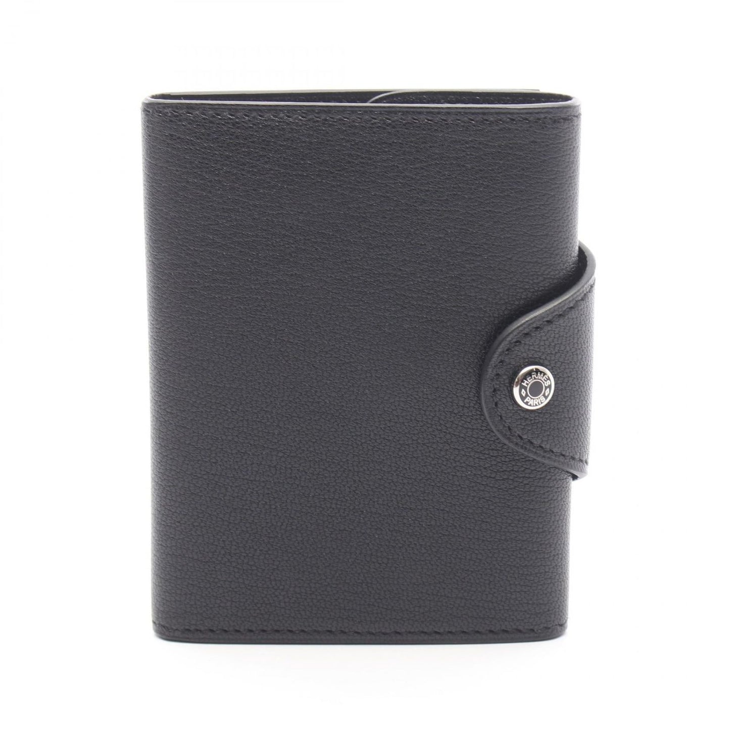 Hermes Coin Case Illiade Compact Card Black