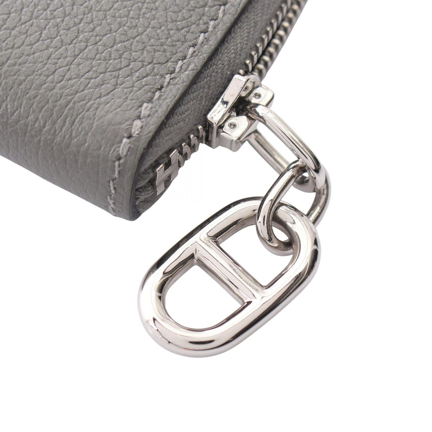 Hermes Coin Case Zip Azap Compact Chaine D'ancre Grimeia — view 6