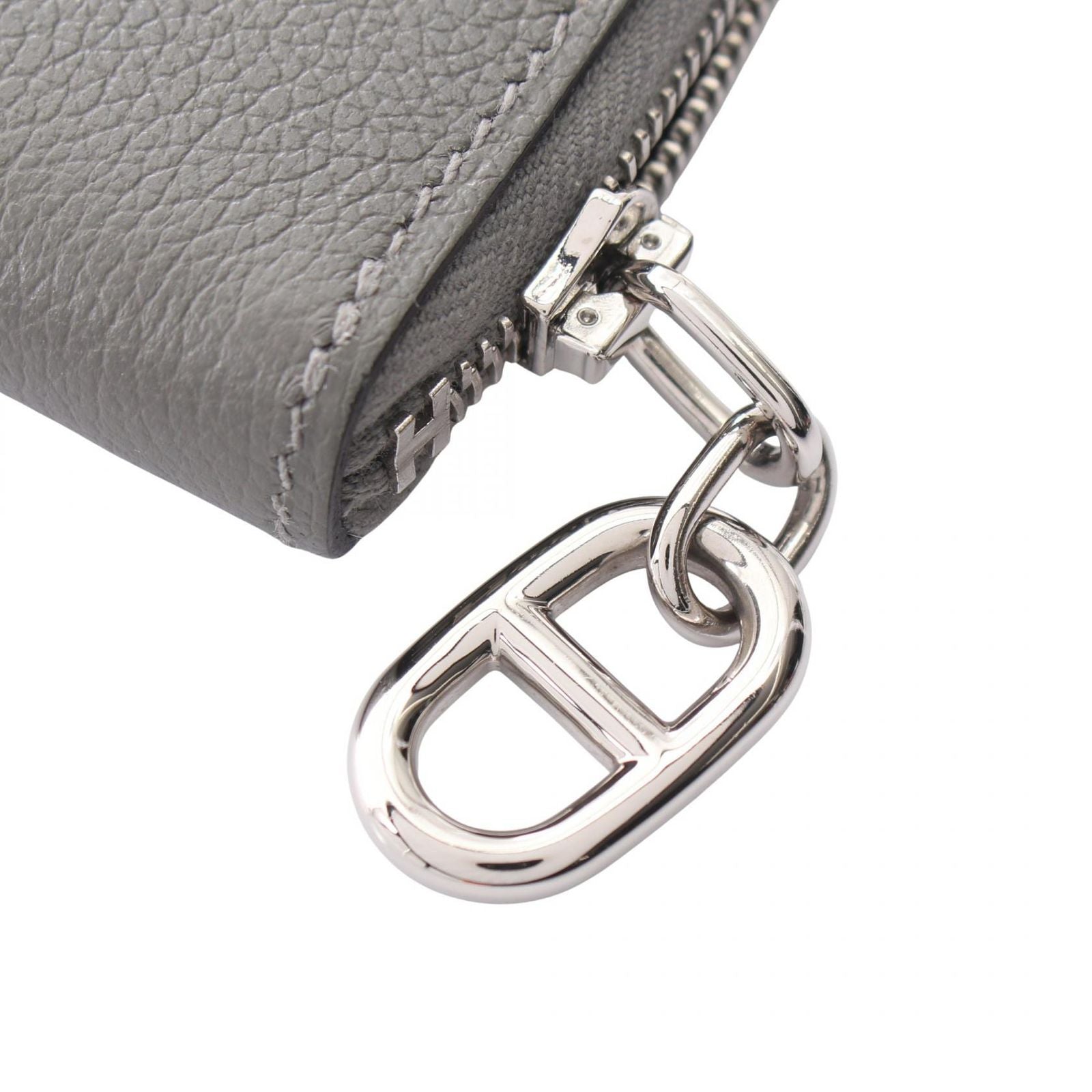 Hermes Coin Case Zip Azap Compact Chaine D'ancre Grimeia — view 6