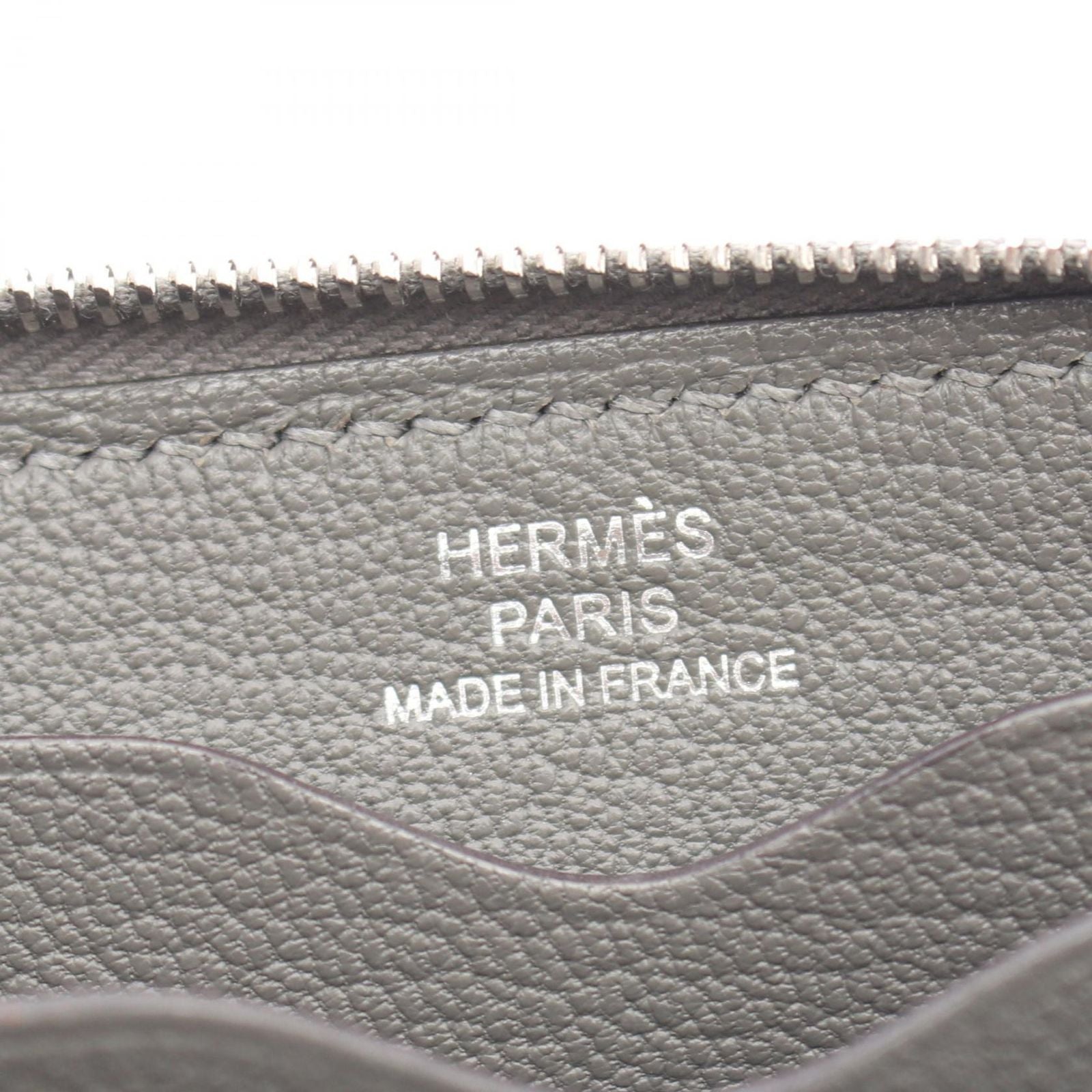 Hermes Coin Case Zip Azap Compact Chaine D'ancre Grimeia — view 4