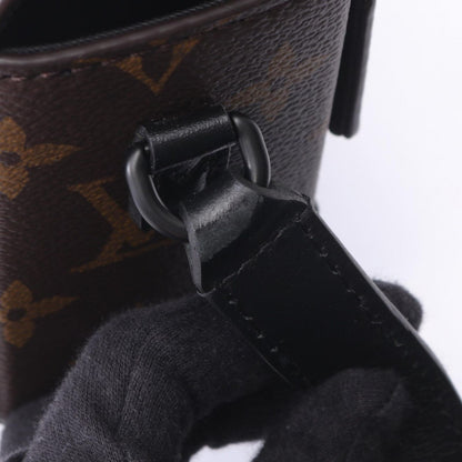 Louis Vuitton Shoulder Bag Steamer Wearable Wallet Monogram Macassar Canvas — view 5