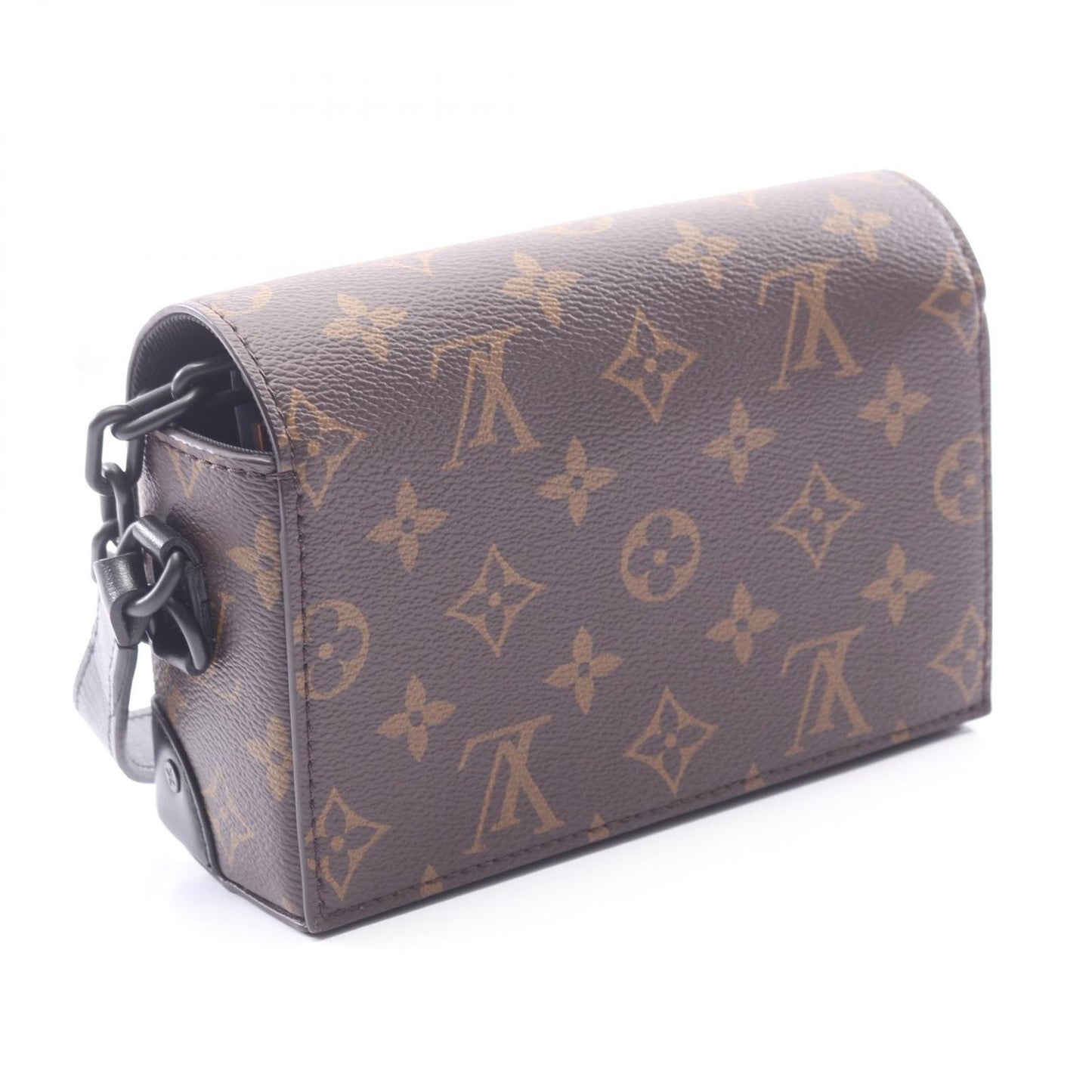 Louis Vuitton Shoulder Bag Steamer Wearable Wallet Monogram Macassar Canvas — view 2