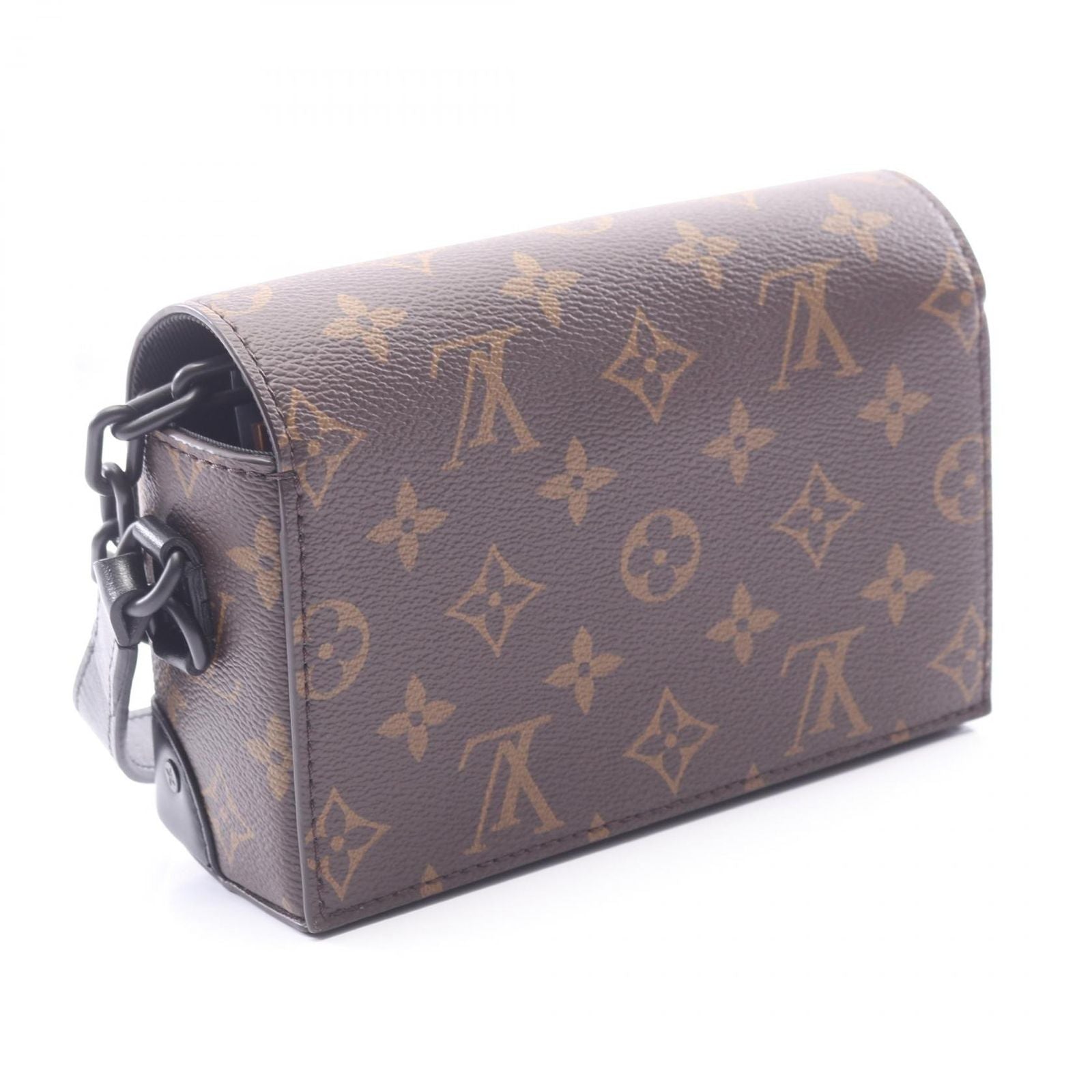 Louis Vuitton Shoulder Bag Steamer Wearable Wallet Monogram Macassar Canvas — view 2