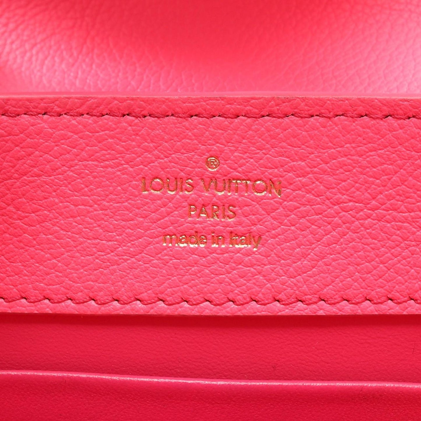 Louis Vuitton Handbag Capucines Mini 2-Way Neon Pink Leather — view 4