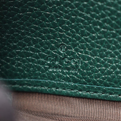 Gucci Round Wallet Zumi Green Leather — view 4