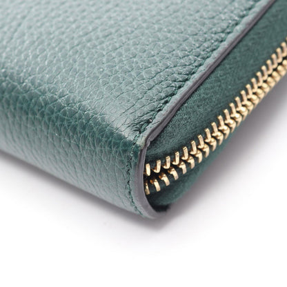 Gucci Round Wallet Zumi Green Leather — view 6