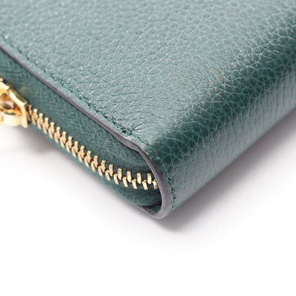 Gucci Round Wallet Zumi Green Leather — view 7