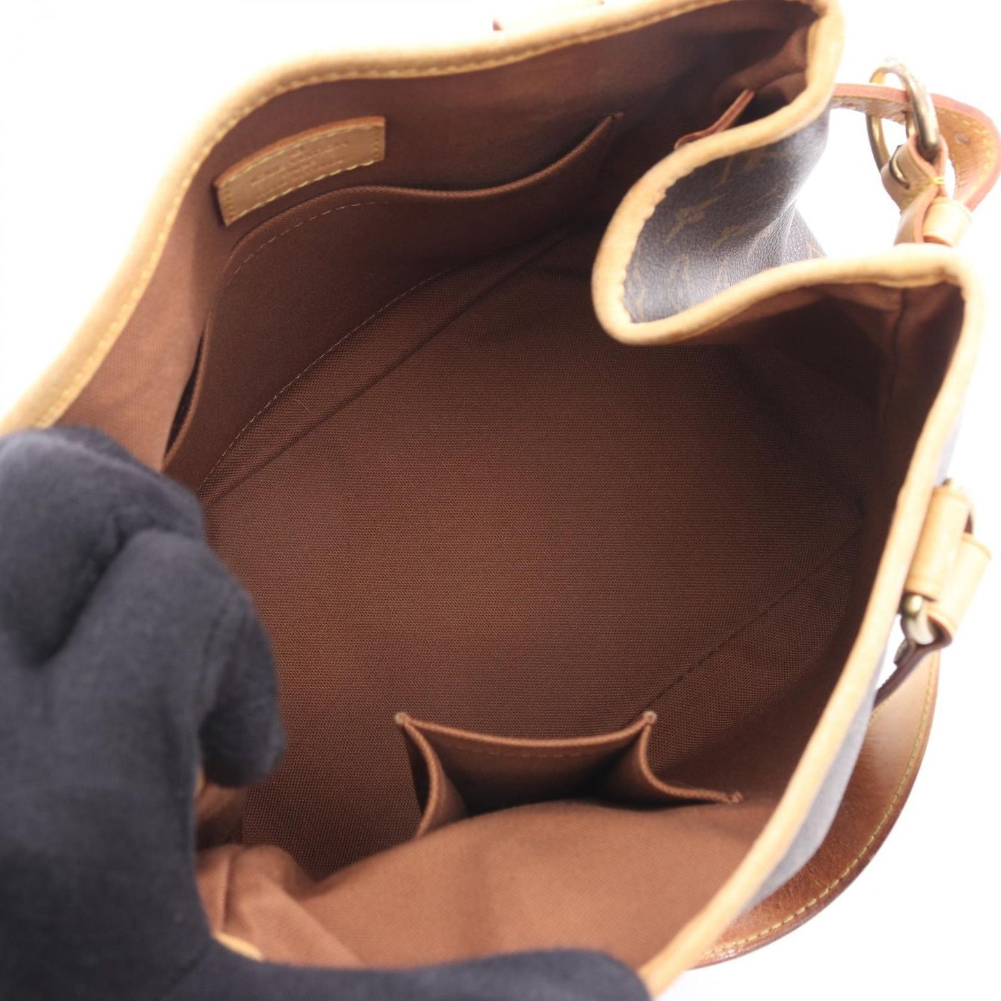 Louis Vuitton Handbag Batignolles Canvas Leather — view 3