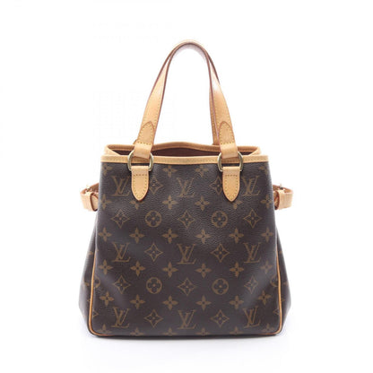 Louis Vuitton Handbag Batignolles Canvas Leather