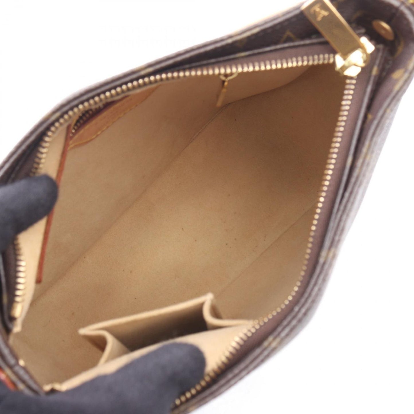 Louis Vuitton Shoulder Bag Looping Canvas Leather — view 3