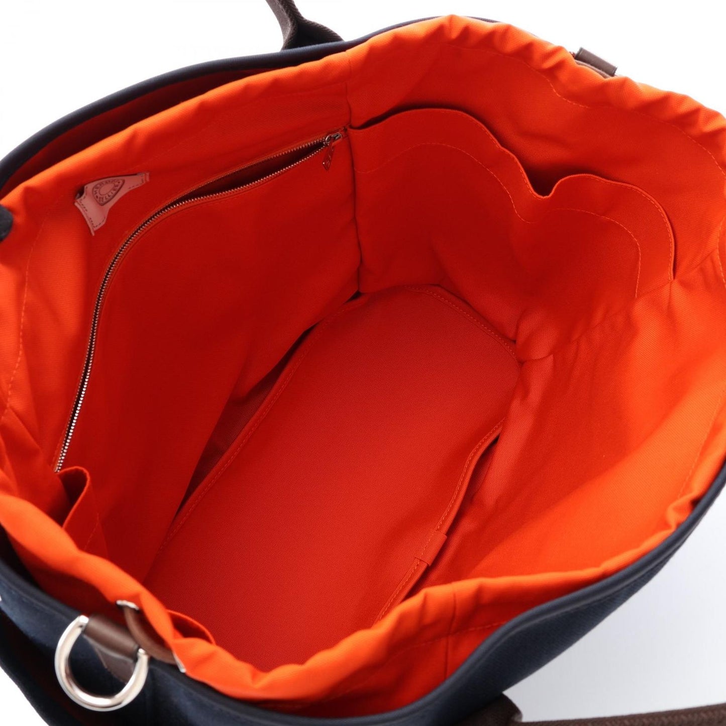 Hermes Tote Sac de Panthere Je Gourme Blue Navy 2-Way — view 3