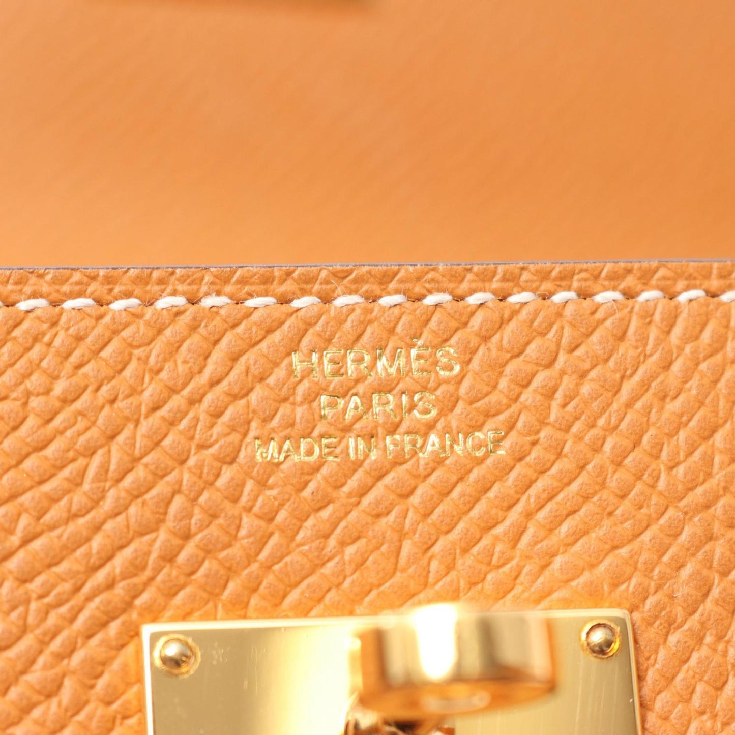 Hermes Shoulder Bag Kelly Long Tougo Toffee — view 4