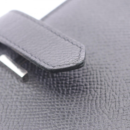 Hermes Bifold Wallet Bearn Souffle Black — view 7