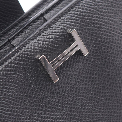 Hermes Bifold Wallet Bearn Souffle Black — view 8