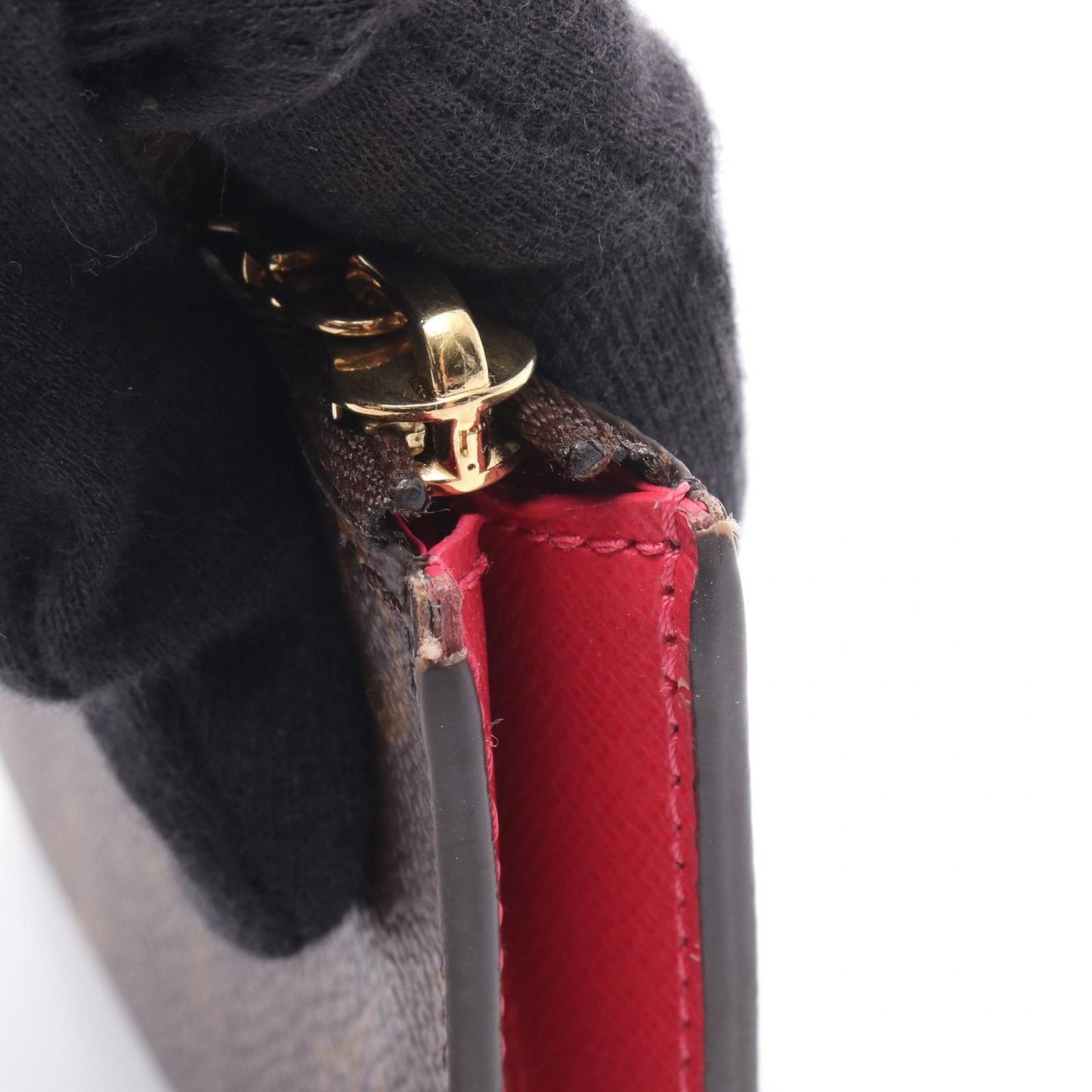 Louis Vuitton Coin Case Portefeuille Noah Compact Monogram Grenade Leather — view 8