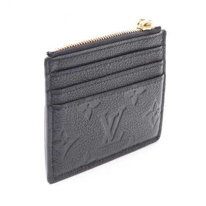 Louis Vuitton Coin Case Card Holder Flora Monogram Empreinte Noir Leather — view 2