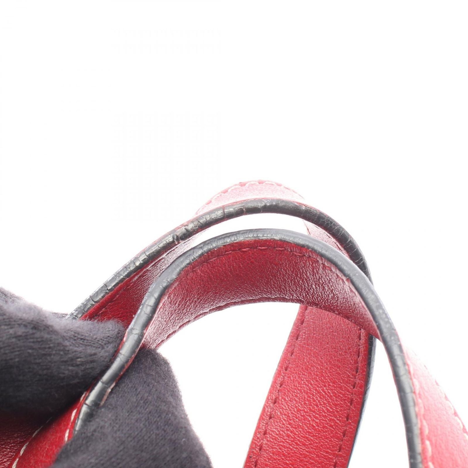 Loewe Handbag Hammock Small 2-Way Red Leather — view 7