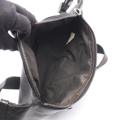 Bottega Veneta Waist Bag Intrecciato Black Leather — view 3