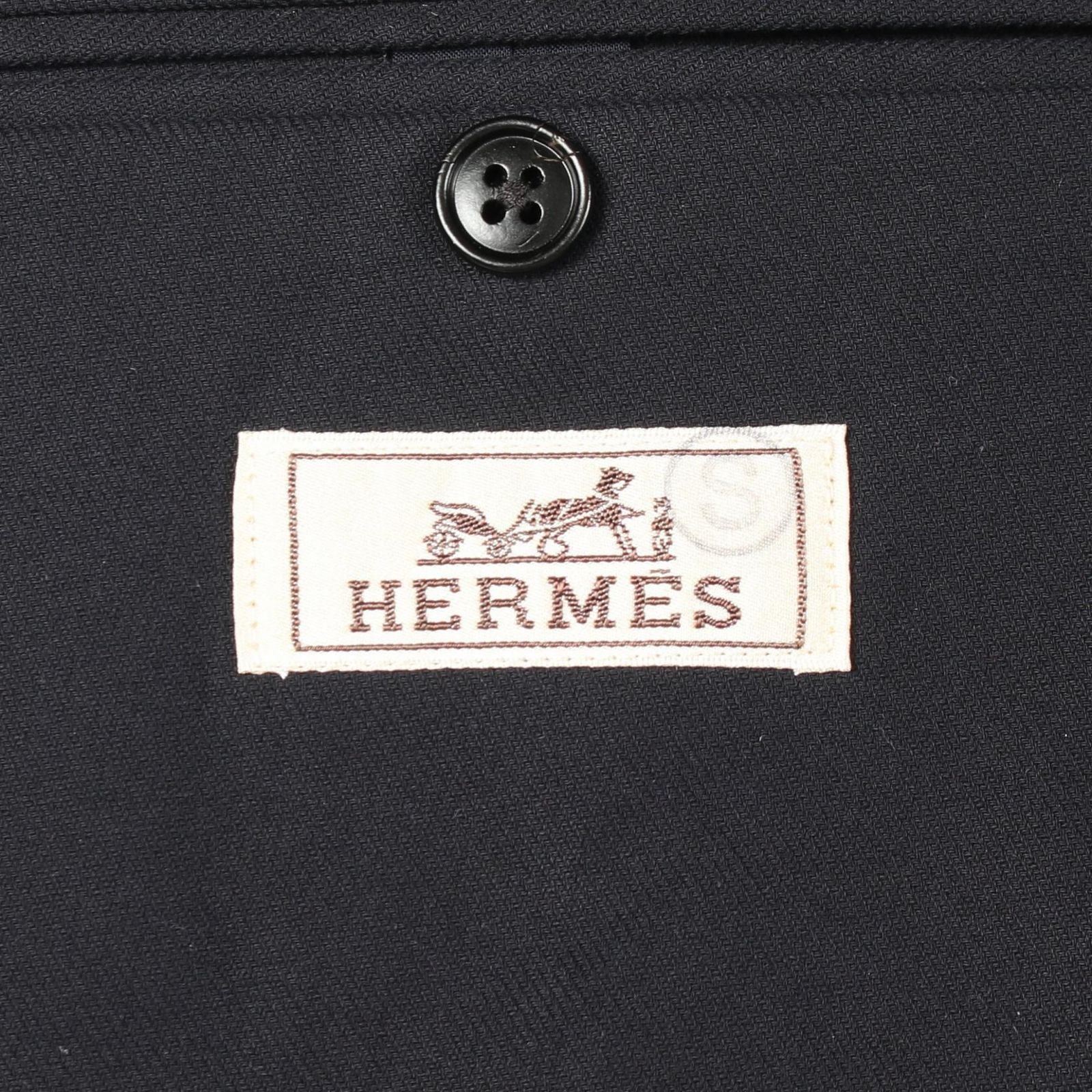 Hermes Tailored Jacket Navy — view 3