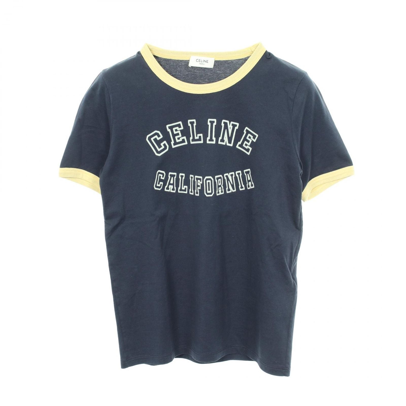 Celine Short Sleeve T-Shirt California Locky Logo Cotton