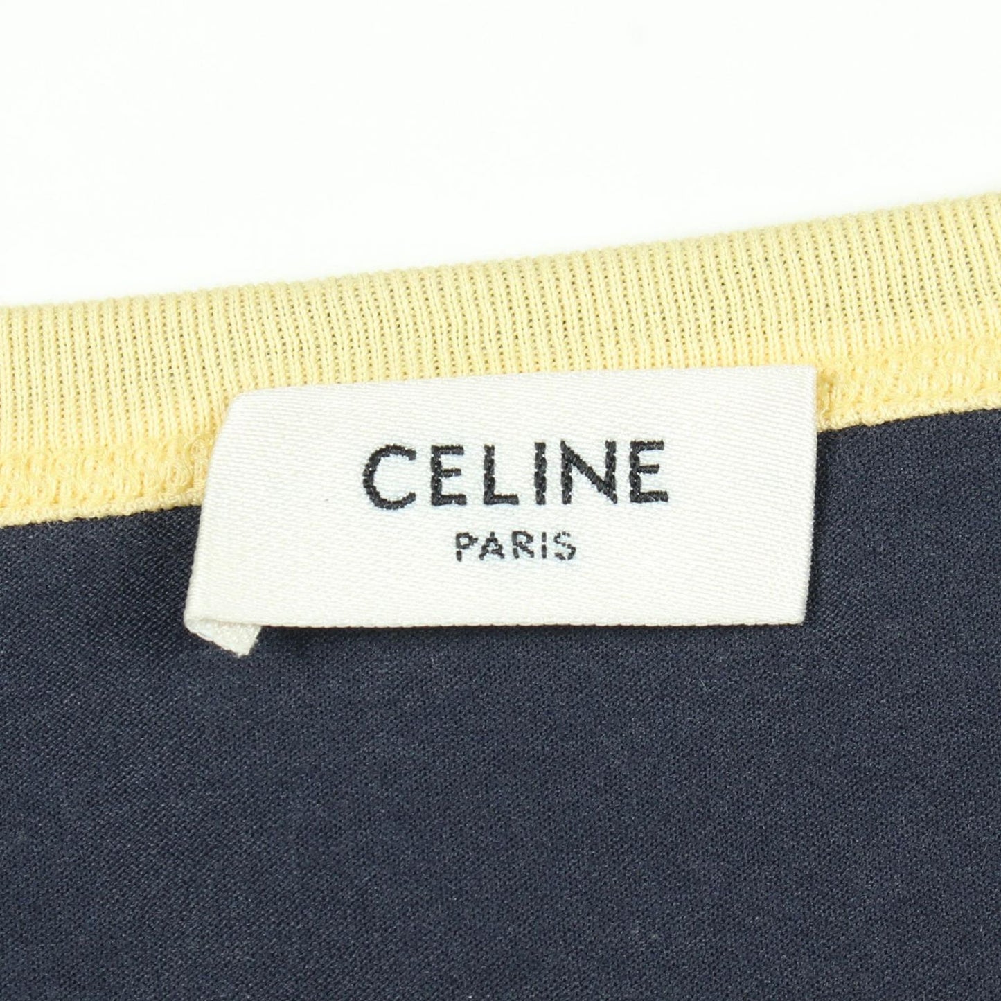 Celine Short Sleeve T-Shirt California Locky Logo Cotton — view 3