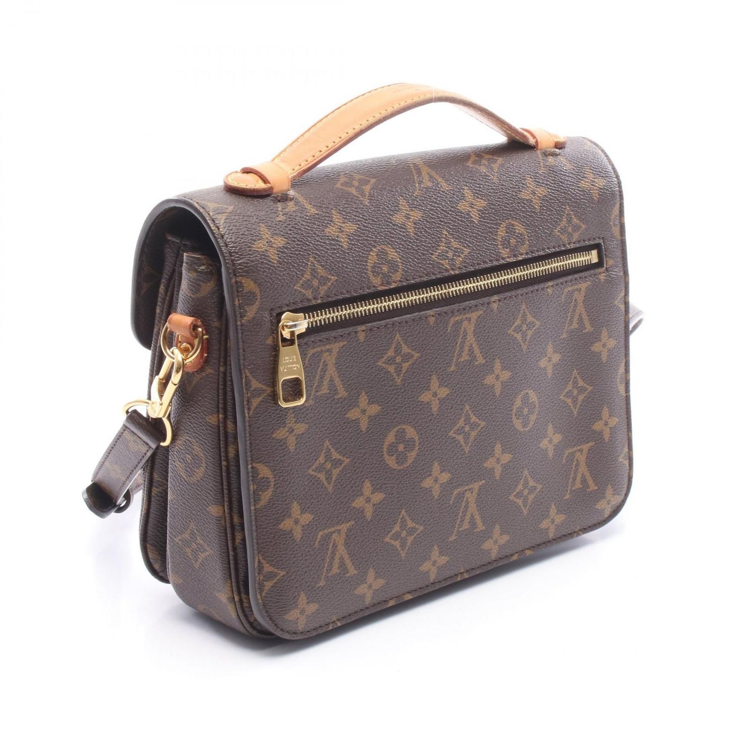 Louis Vuitton Handbag Pochette Metis Monogram 2-Way Canvas Leather — view 2