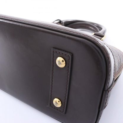 Louis Vuitton Handbag Alma BB Damier Ebene Canvas Leather — view 7