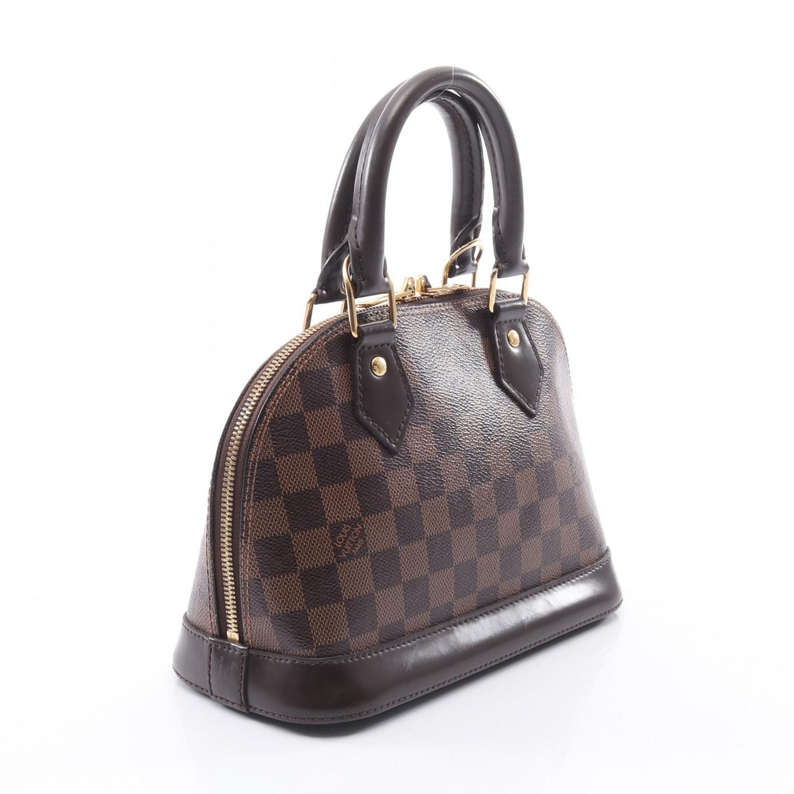 Louis Vuitton Handbag Alma BB Damier Ebene Canvas Leather — view 2