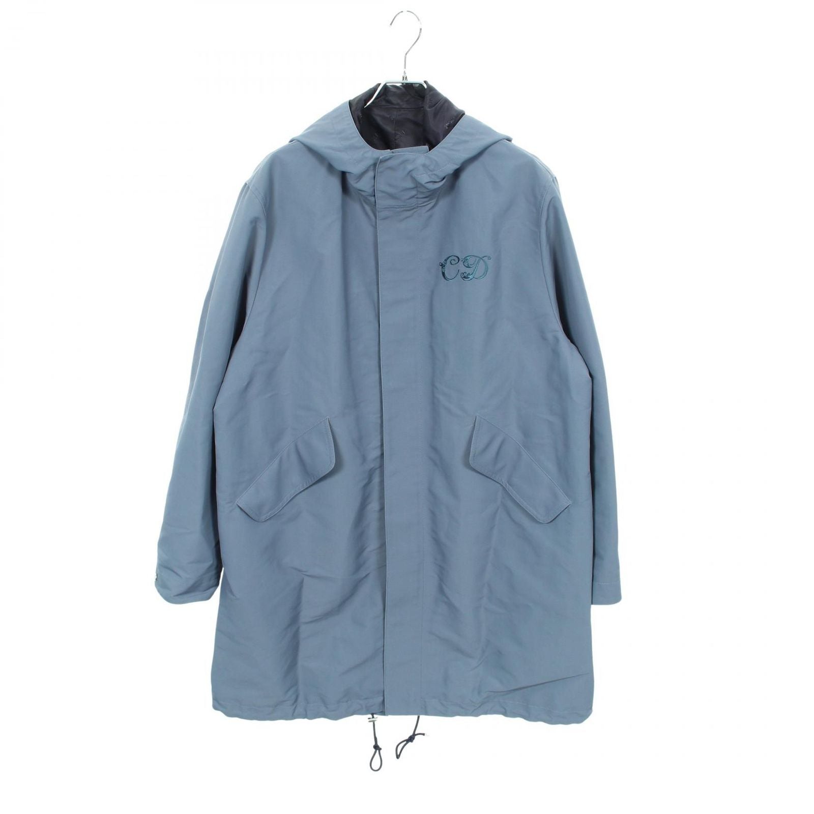 Dior Mod Coat Kenny Scharf Back Logo Embroidery Hooded Nylon
