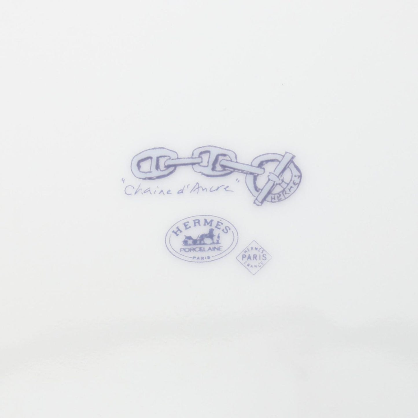 Hermes Tableware Chaine D'ancre Plate — view 3