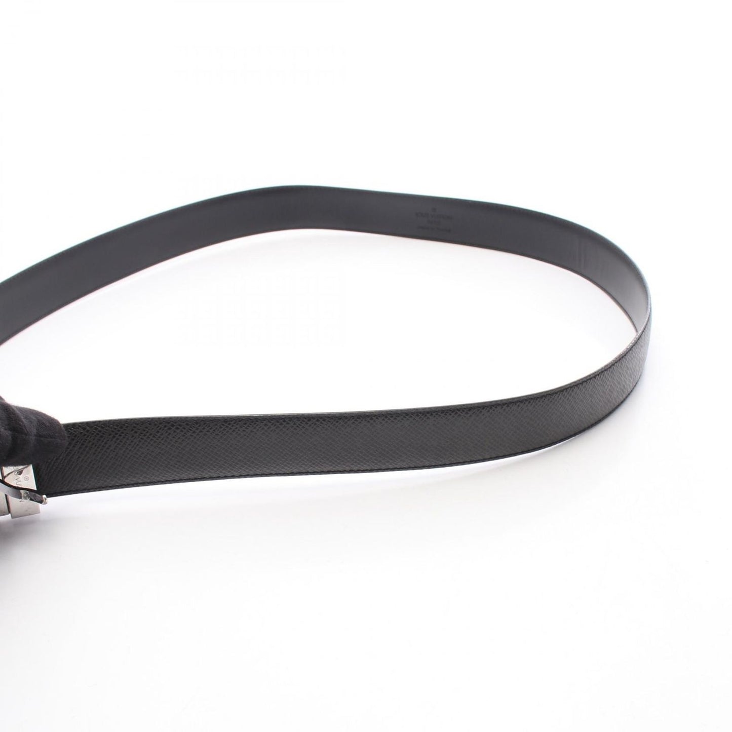 Louis Vuitton Belt Ceinture Classic Taiga Ardoise Leather — view 8
