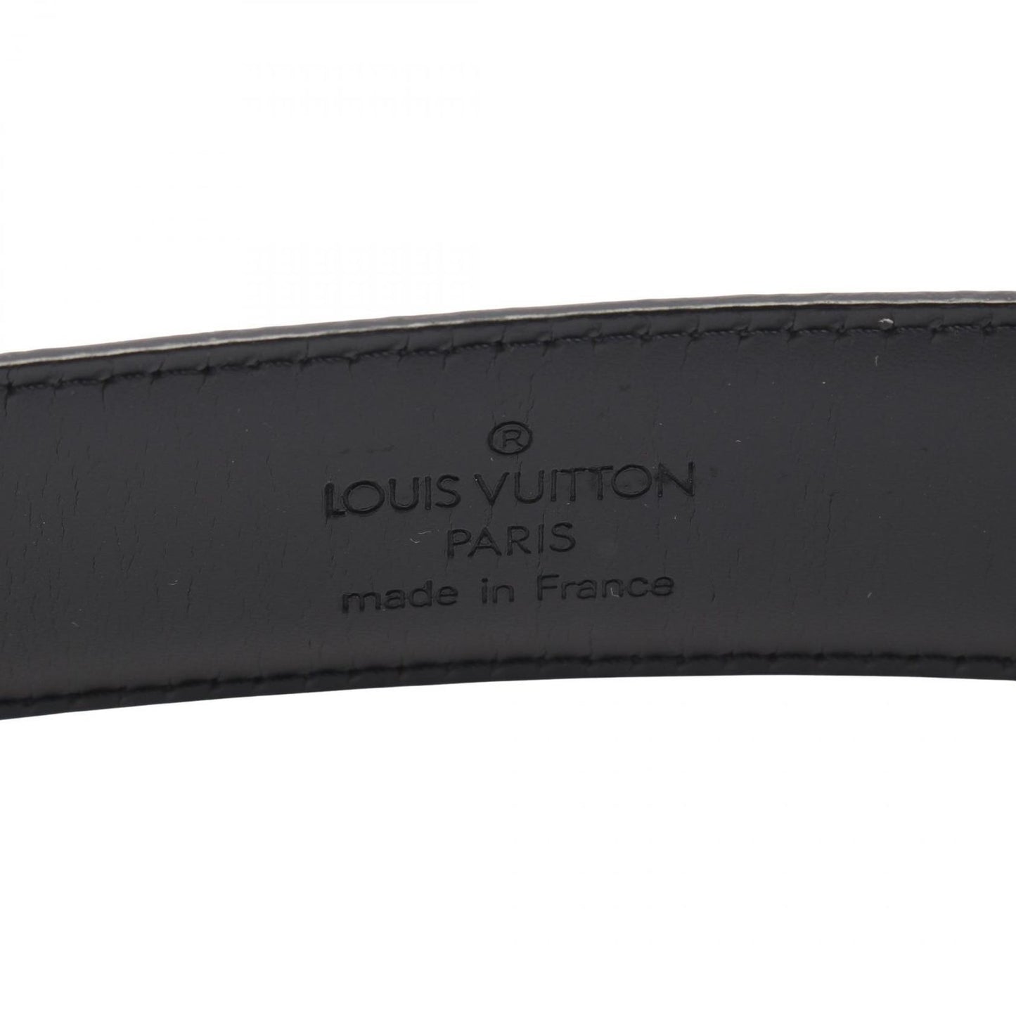 Louis Vuitton Belt Ceinture Classic Taiga Ardoise Leather — view 4