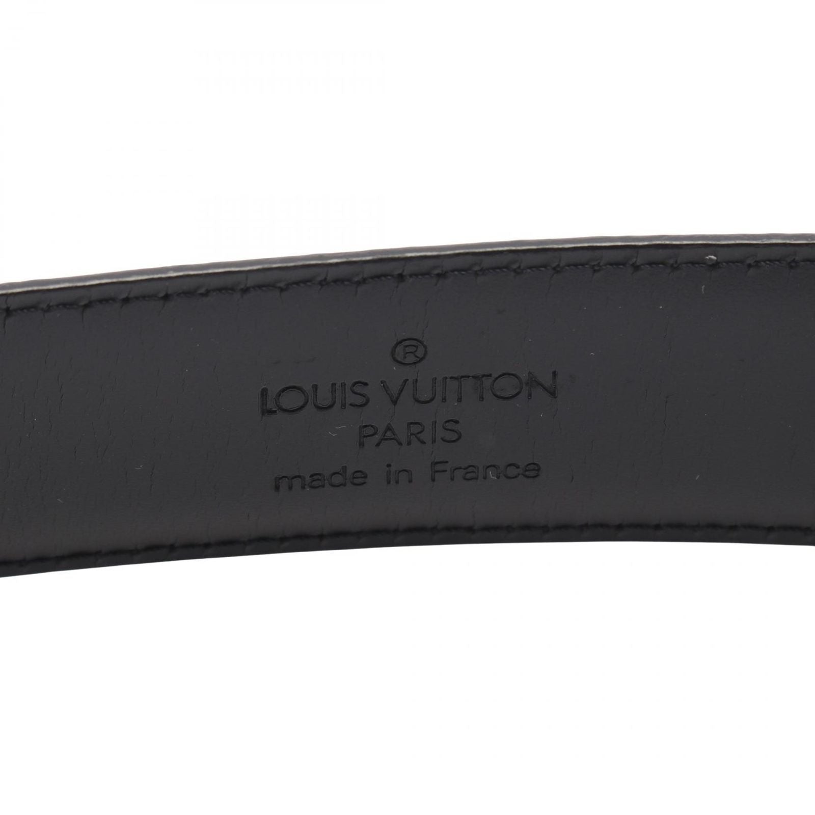 Louis Vuitton Belt Ceinture Classic Taiga Ardoise Leather — view 4