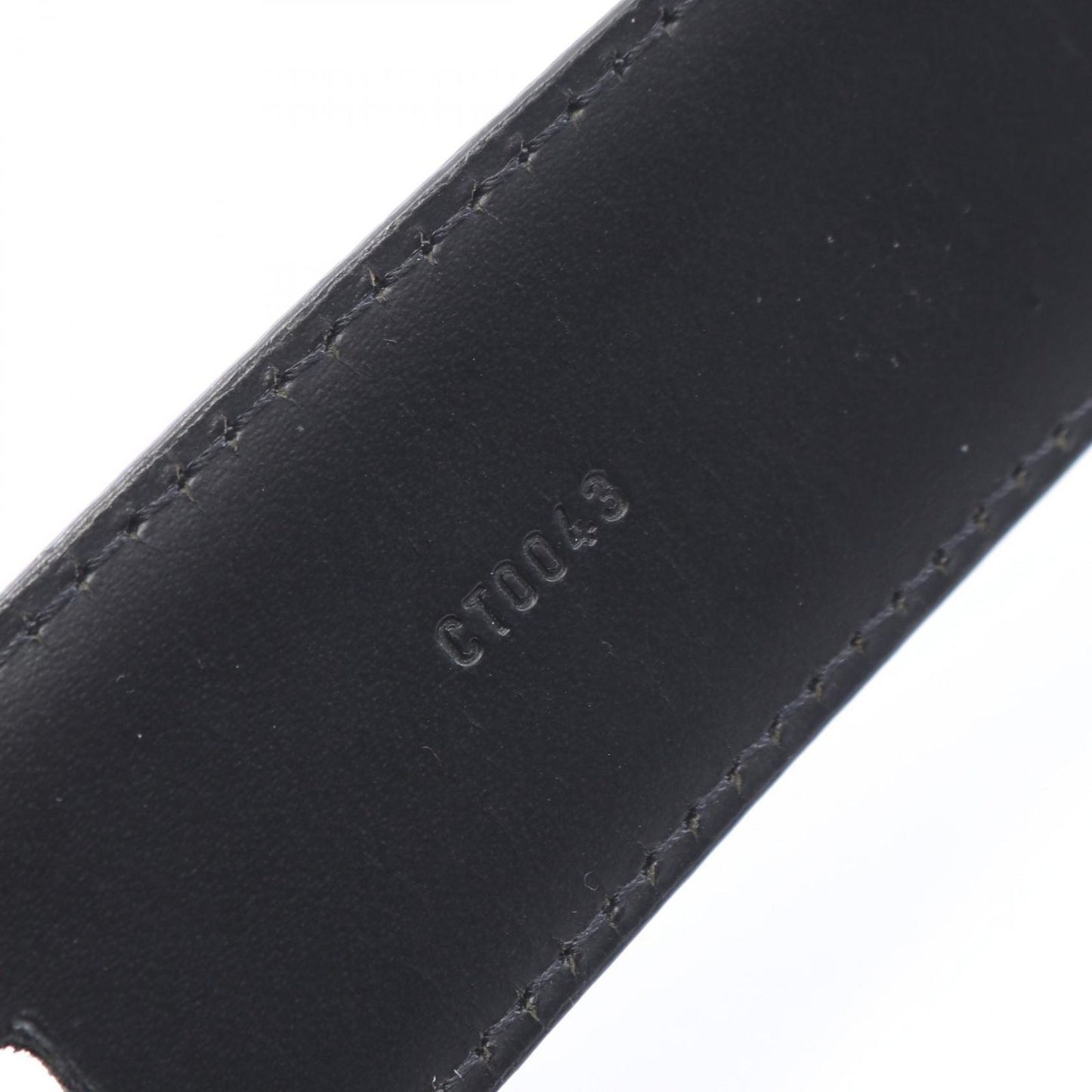 Louis Vuitton Belt Ceinture Classic Taiga Ardoise Leather — view 5