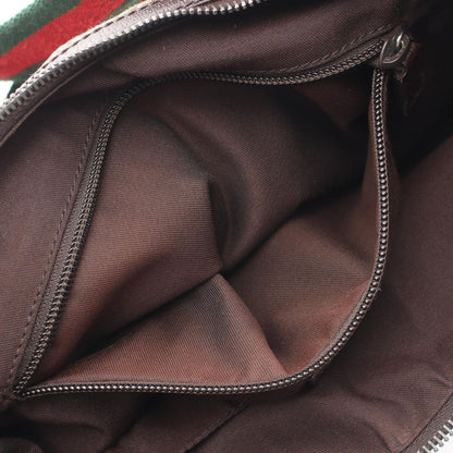Gucci Shoulder Bag GG Canvas Beige Brown Sherry Line — view 9