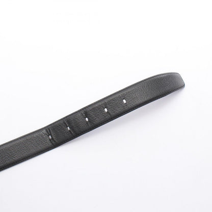 Louis Vuitton Belt Ceinture Classic Taiga Ardoise Black Leather — view 3