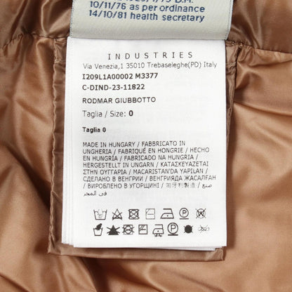 Moncler Down Jacket Genius 8 Palm Angelse Rodmar Black Brown Nylon — view 5