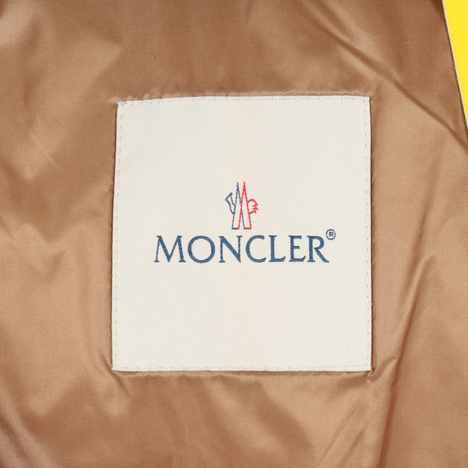 Moncler Down Jacket Genius 8 Palm Angelse Rodmar Black Brown Nylon — view 3